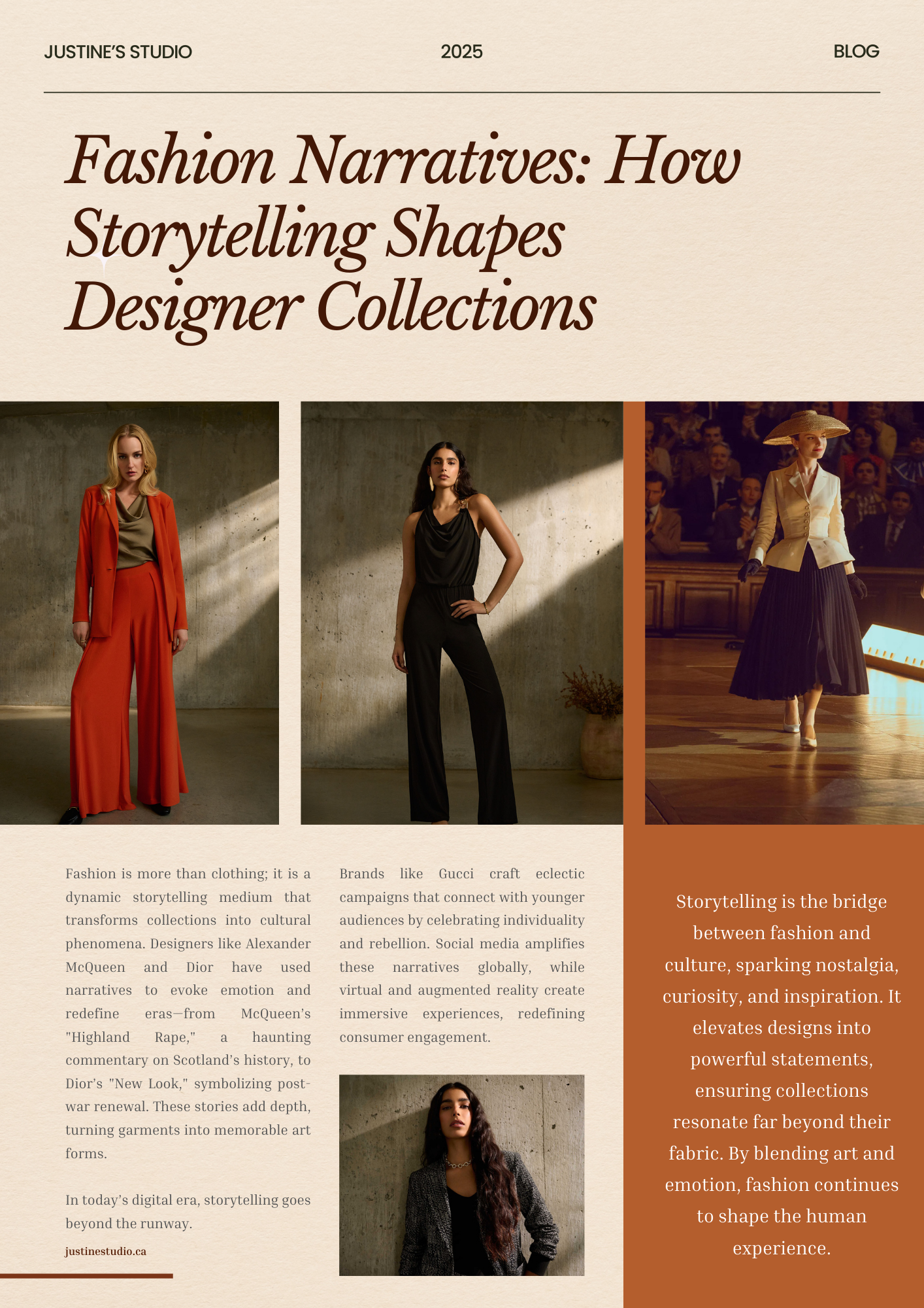 Fashion Narratives: How Storytelling Shapes Designer Collections